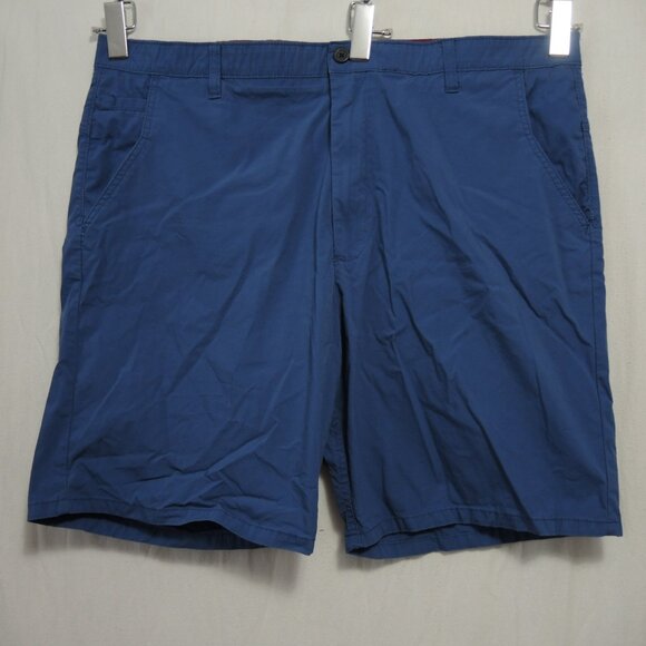 Lot of 2 Men's Wrangler Outdoor Shorts Flat Front Blue & Green Size 42 - Picture 9 of 16